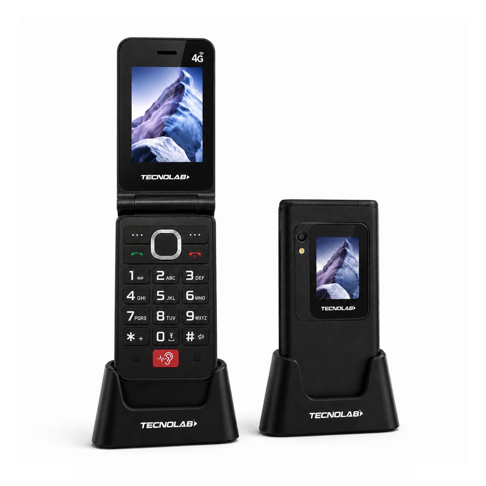 Senior Phone Tecnolab 4G Negro