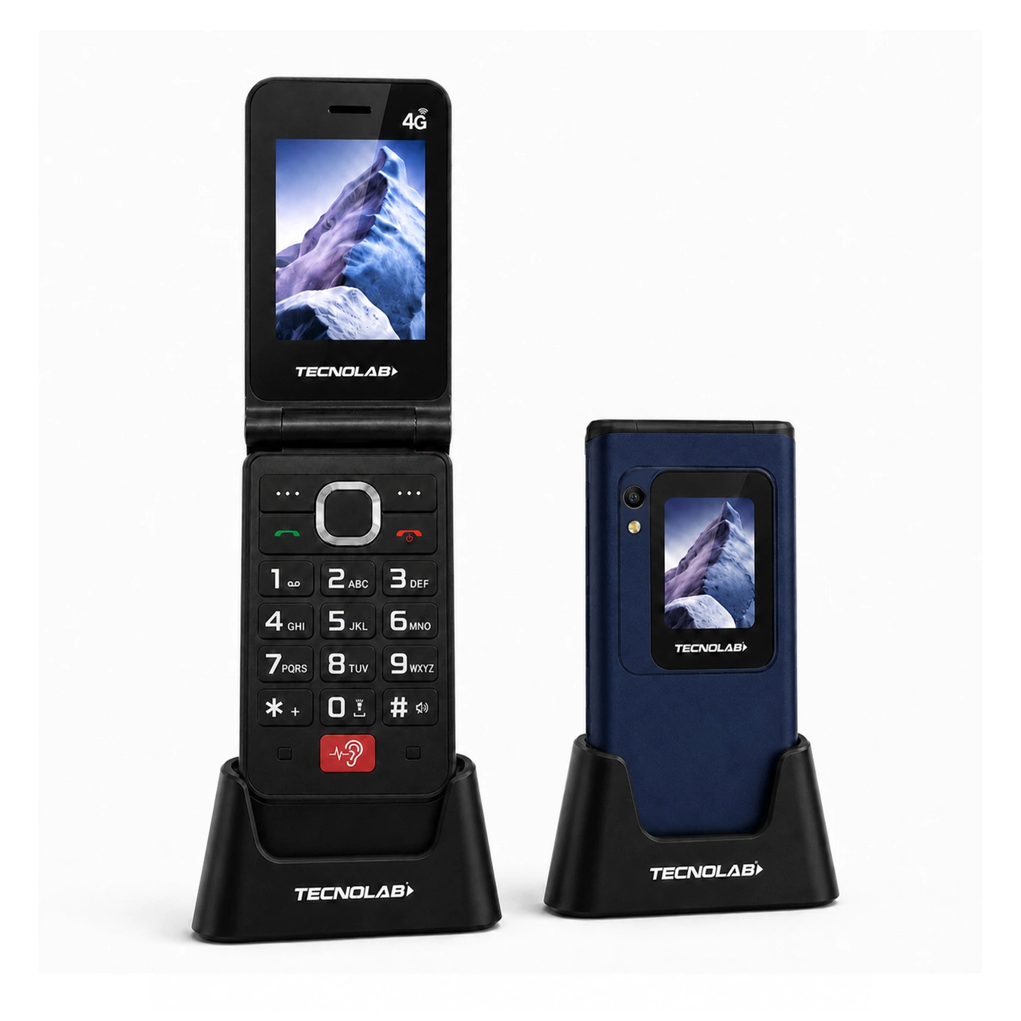 Senior Phone Tecnolab 4G Azul