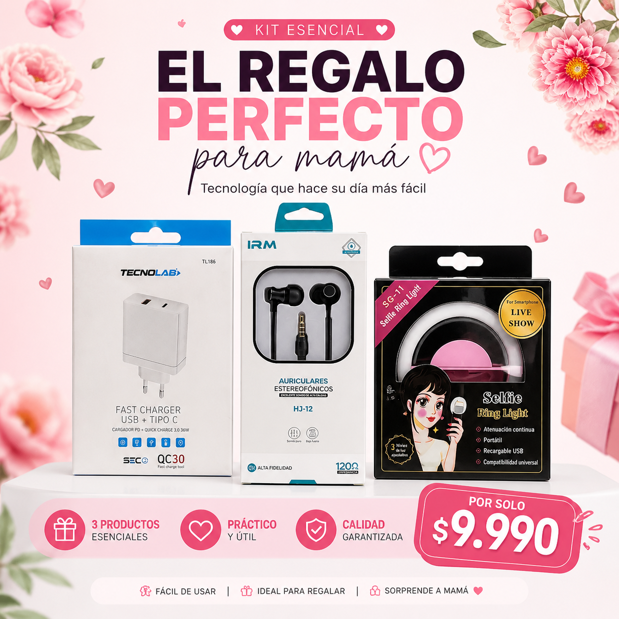 Kit Práctico Para Mamá