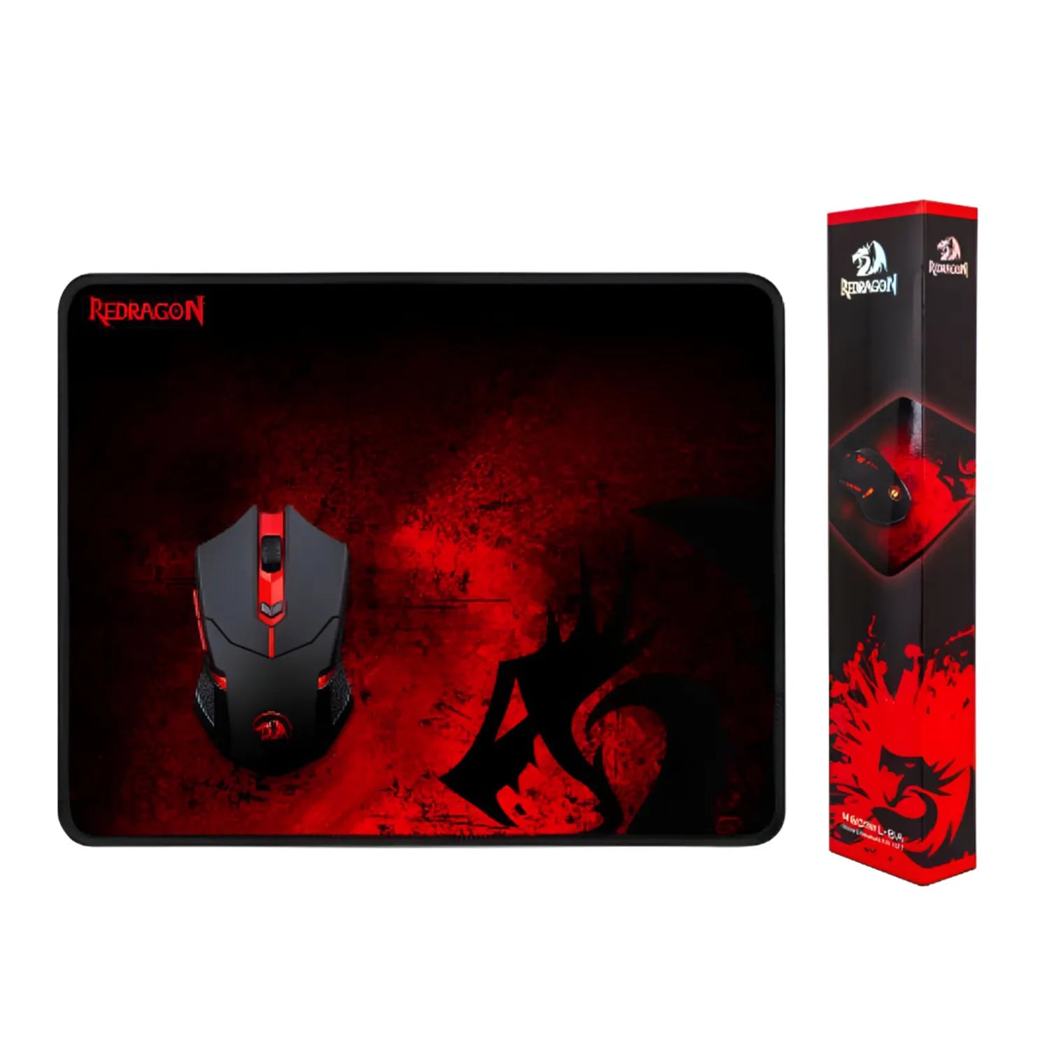 Pack Gamer Mouse Inalámbrico 2.4 GHz + Mousepad Redragon