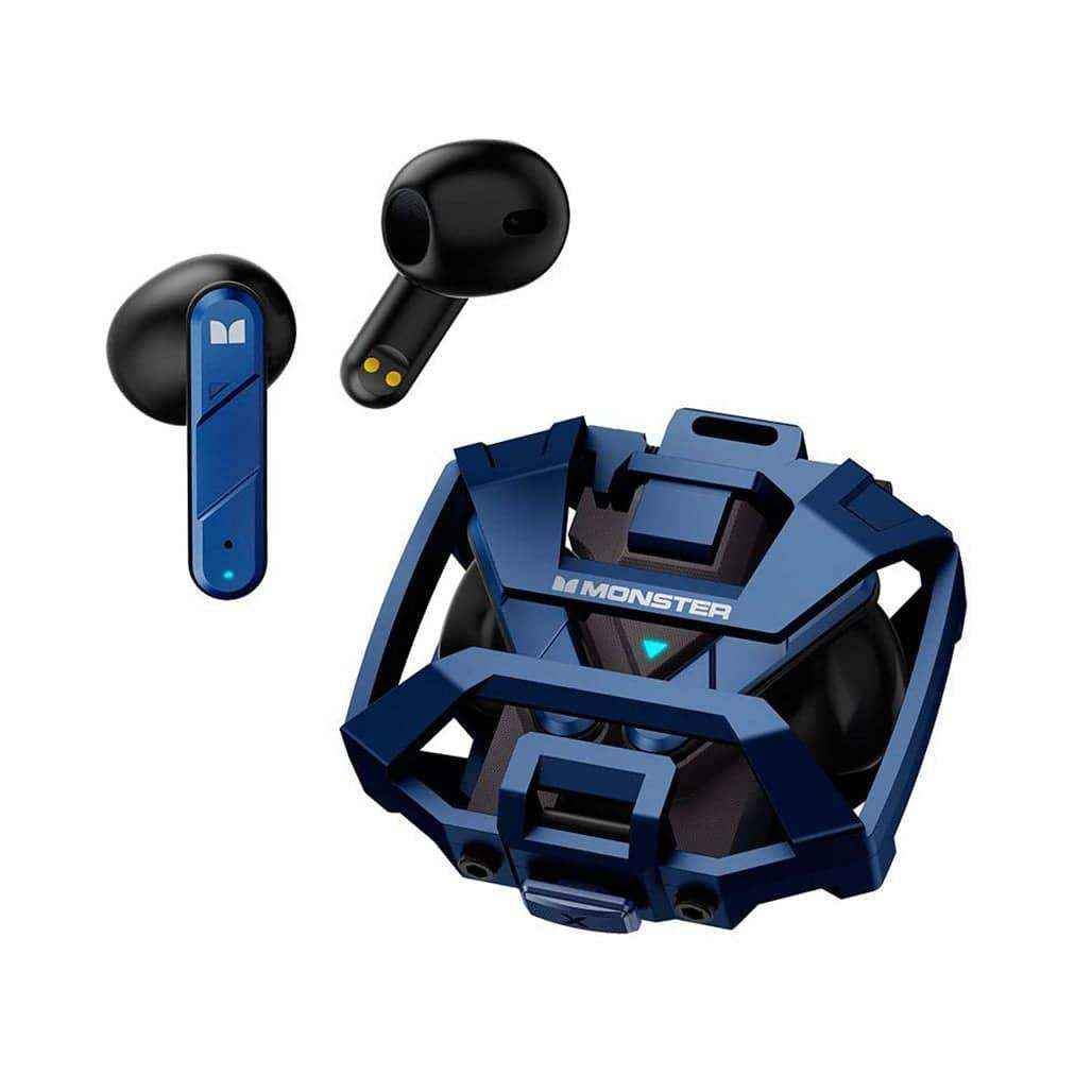 Monster Airmars XKT09 - Audífonos Gamer Inalámbricos con Estuche de Carga