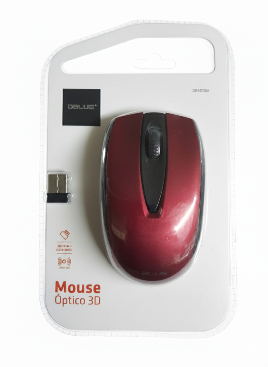 Mouse Óptico USB - DBLUE