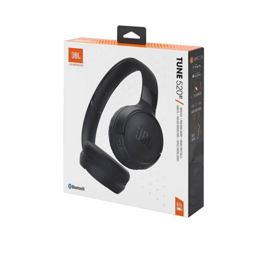 Audífonos JBL Tune 520BT – Sonido inalámbrico y potente