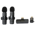 Micrófono Doble Inalámbrico Tecmaster para Android e iPhone